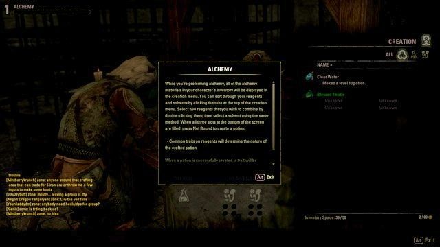 Tworzymy mikstury za pomocą alchemii - ESO: Rzemiosło, porady - The Elder Scrolls Online - poradnik do gry