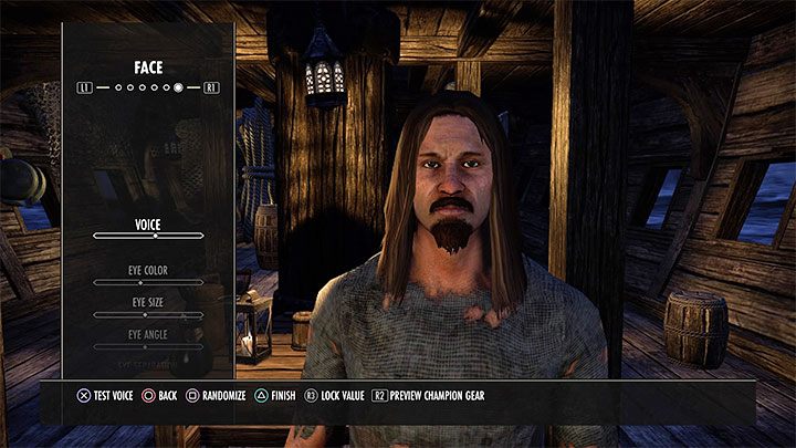 Do dyspozycji jest szereg opcji do ustalenia szczegółów wyglądu twarzy bohatera - ESO: Kreator postaci, najlepszy pierwszy bohater, porady - The Elder Scrolls Online - poradnik do gry