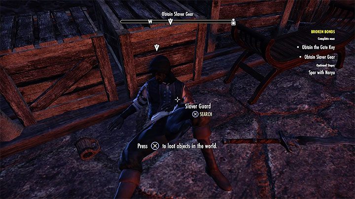 Otrzymasz 2 nowe cele misji - ESO: Samouczek Morrowind, quest Broken Bonds - solucja - The Elder Scrolls Online - poradnik do gry