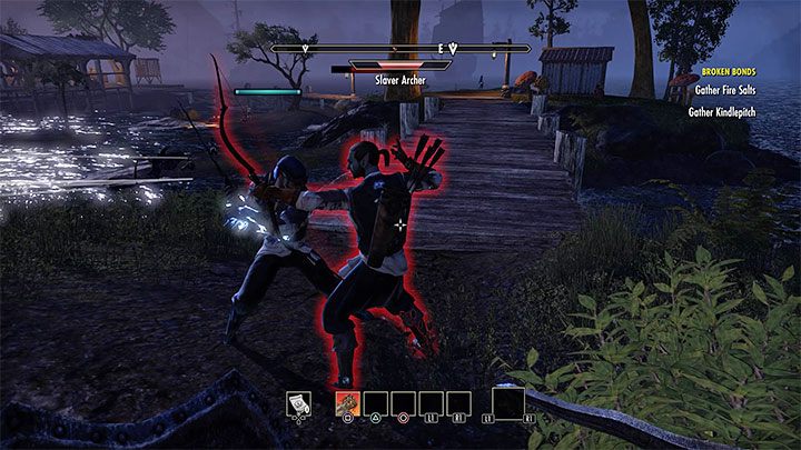 Wyrusz do miejsca spotkania się z innymi więźniami - ESO: Samouczek Morrowind, quest Broken Bonds - solucja - The Elder Scrolls Online - poradnik do gry