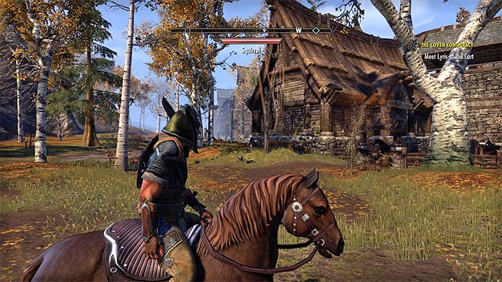 Po wierzchowca nie musisz udawać się do stajni, gdyż możesz go do siebie przywołać z dowolnego miejsca w grze - ESO: Własny koń - jak zdobyć? - The Elder Scrolls Online - poradnik do gry