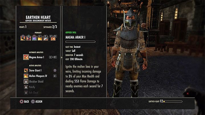 Gra nie przyznaje za darmo żadnych umiejętności powiązanych z wybraną przez ciebie klasą - ESO: Najlepsza klasa dla początkującego gracza - The Elder Scrolls Online - poradnik do gry