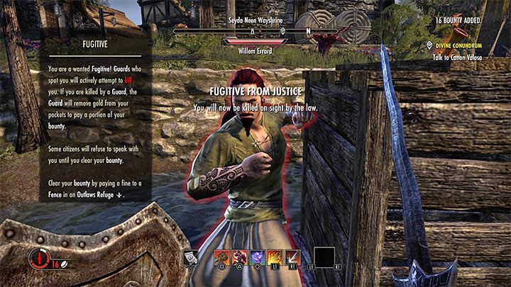 Do poważnych przestępstw zaliczają się natomiast - ESO: Justice System - przestępstwa, system kar - The Elder Scrolls Online - poradnik do gry