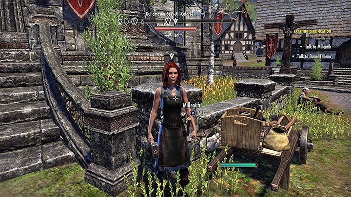 Dobrym pomysłem na rozpoczęcie swojej przygody z rzemiosłem jest odwiedzenie dowolnego dużego miasta w świecie gry i odebranie questu Crafting Certification z tablicy ogłoszeń - ESO: Crafting - jak zacząć? - The Elder Scrolls Online - poradnik do gry