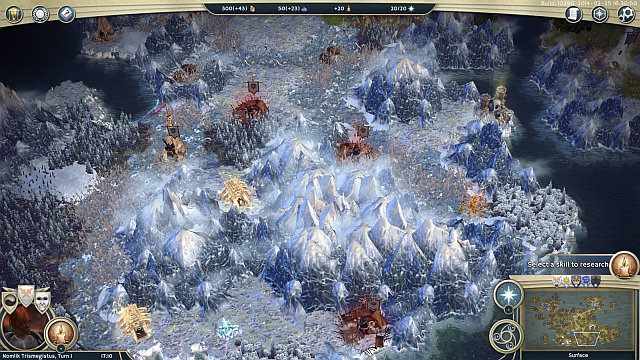 Odkrycie mapy w ustawieniach gry znacząco ułatwi rozgrywkę. - Eksploracja mapy w Age of Wonders III | Mapa świata - Age of Wonders III - poradnik do gry