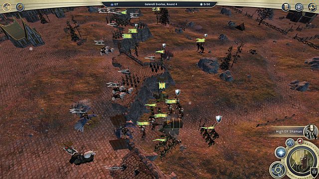 Jednostki skupione przy bramie są łatwym celem. - Bitwy w Age of Wonders III | Walka - Age of Wonders III - poradnik do gry