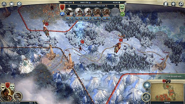 Droga wiodąca do kolejnych miast czekających na zdobycie. - Bunt na Północy | Kampania Wspólnoty w Age of Wonders III - Age of Wonders III - poradnik do gry