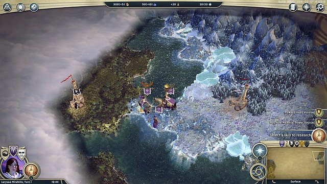 Miejsce startowe. - Nawiedzone Nirvenkiln | Kampania Wspólnoty w Age of Wonders III - Age of Wonders III - poradnik do gry