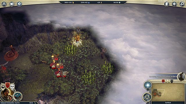 Dojdziesz do miejsca ukazanego na screenie - Obowiązki służbowe | Kampania Wspólnoty w Age of Wonders III - Age of Wonders III - poradnik do gry