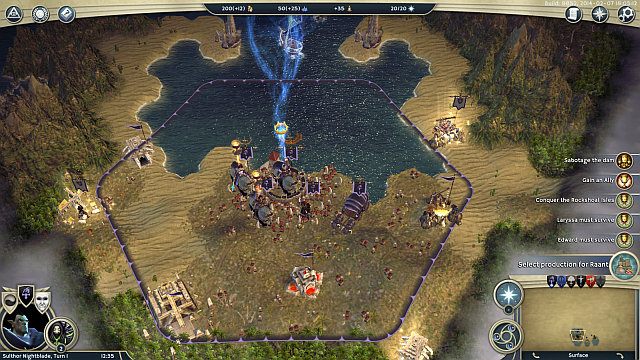 Punkt startowy. - Wyspy Rockshoal | Kampania Wspólnoty w Age of Wonders III - Age of Wonders III - poradnik do gry