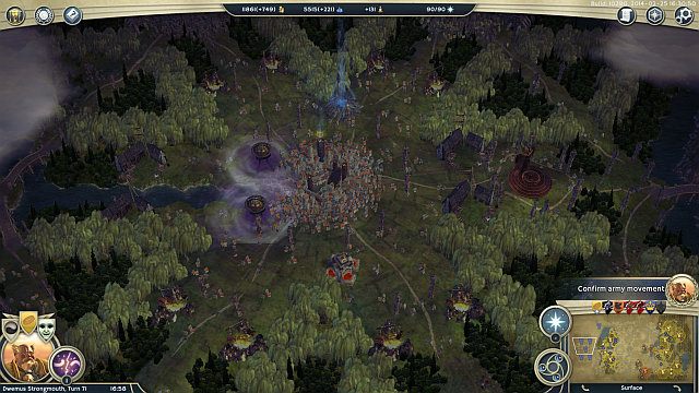 Stolica Cesarza spowita w mroku. - Zagłada fałszywego boga | Kampania Wspólnoty w Age of Wonders III - Age of Wonders III - poradnik do gry