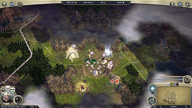 Miejsce przyłączenia się Reskara. - Rada praźródeł | Kampania Elfiego Dworu w Age of Wonders III - Age of Wonders III - poradnik do gry
