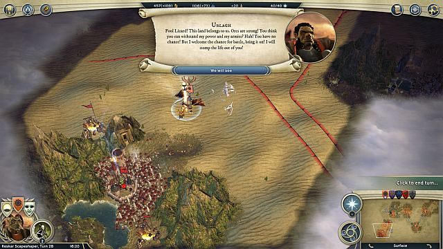 Stolica Urlagha. - Ziemie obiecane | Kampania Elfiego Dworu w Age of Wonders III - Age of Wonders III - poradnik do gry