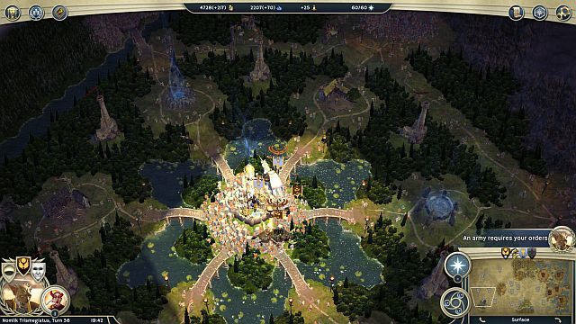 Stolica Voraditiusa, tuż obok wyjścia przez teleport z podziemi. - Odrodzenie wiary | Kampania Elfiego Dworu w Age of Wonders III - Age of Wonders III - poradnik do gry