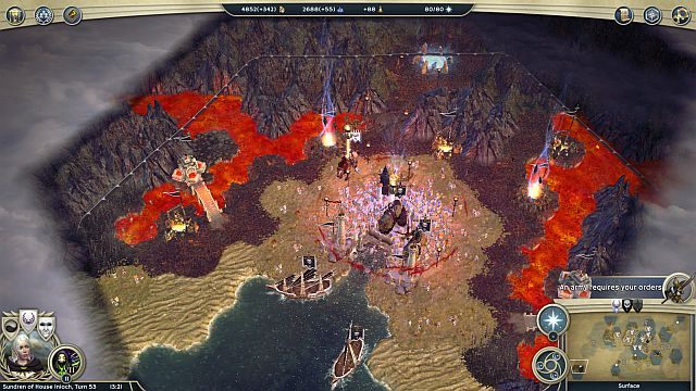 Stolica Isabelli. - Szafirowy Archipelag | Kampania Elfiego Dworu w Age of Wonders III - Age of Wonders III - poradnik do gry