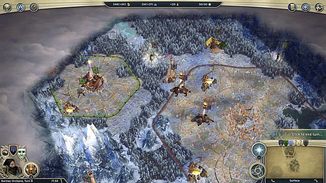 Stolica Leany. - Podziemna Erupcja | Kampania Elfiego Dworu w Age of Wonders III - Age of Wonders III - poradnik do gry