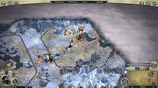 Werlac niekoniecznie będzie znajdował się w najbardziej wysuniętym na wschód mieście. - Podziemna Erupcja | Kampania Elfiego Dworu w Age of Wonders III - Age of Wonders III - poradnik do gry