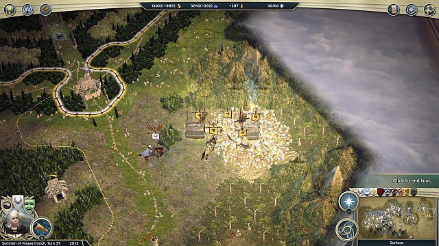 Będzie ciężko. Trzeba poczekać na posiłki. - Furia starożytnych | Kampania Elfiego Dworu w Age of Wonders III - Age of Wonders III - poradnik do gry