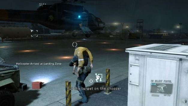 Ucieczka helikopterem spod bazy - Uwolnij Paz - Metal Gear Solid V: Ground Zeroes - poradnik do gry