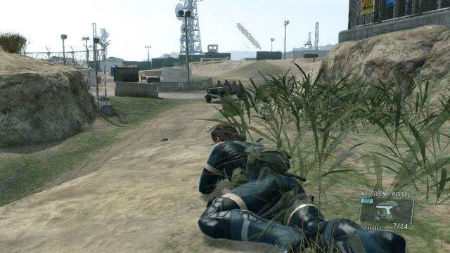 Zaczekaj na przejazd patrolu - Eliminate the Renegae Threat - Metal Gear Solid V: Ground Zeroes - poradnik do gry