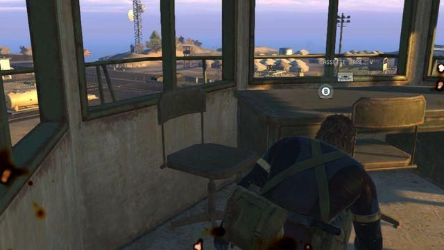 Uważaj na kamerę na ścianie - Classified Intel Acquisition - Metal Gear Solid V: Ground Zeroes - poradnik do gry