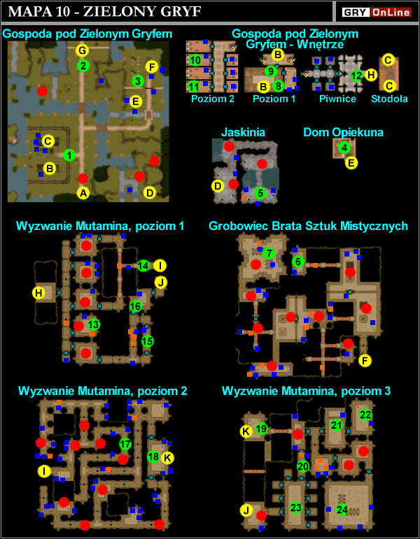 A - Gospoda pod Zielonym Gryfem / Północny Trakt - Zielony Gryf | Rozdział 2 | Solucja Neverwinter Nights - Neverwinter Nights - poradnik do gry