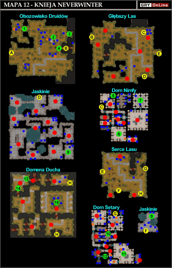 A - Obozowisko Druidów / Wschodni Trakt - Knieja Neverwinter | Rozdział 2 | Solucja Neverwinter Nights - Neverwinter Nights - poradnik do gry