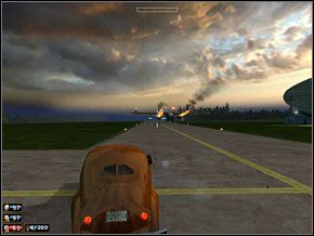 Jeśli zdążymy zniszczyć obie maszyny, samolot po krótkiej chwili od startu zwali się na ziemię - Misja 17 - Śmietanka na kawie | Mafia The City of Lost Heaven - Mafia: The City of Lost Heaven - poradnik do gry