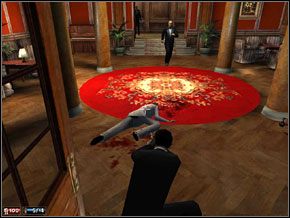 Likwidujemy napastników - uwaga na recepcjonistę - wjedzie ofensywnie z shotgunem - nie możemy dopuścić go do pierwszego strzału - Misja 8 - Dziwka | Mafia The City of Lost Heaven - Mafia: The City of Lost Heaven - poradnik do gry