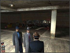 Gra zaprogramowana jest tak, że nie powstrzymają one pierwszej fali atakujących za moment gangsterów, ale drugą już tak - Misja 13 - Świetny interes | Mafia The City of Lost Heaven - Mafia: The City of Lost Heaven - poradnik do gry