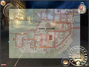 Musimy się spieszyć, od początku akcji upływa czas potrzebny na wykonanie misji - Misja 5 - Czysta gra | Mafia The City of Lost Heaven - Mafia: The City of Lost Heaven - poradnik do gry