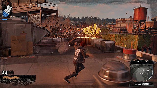 Wygranie (długiej i męczącej) bitwy pozwoli ci przejąć kontrolę nad daną dzielnicą - Informacje wstępne - Miasto - inFamous: Second Son - poradnik, opis przejścia, miasto