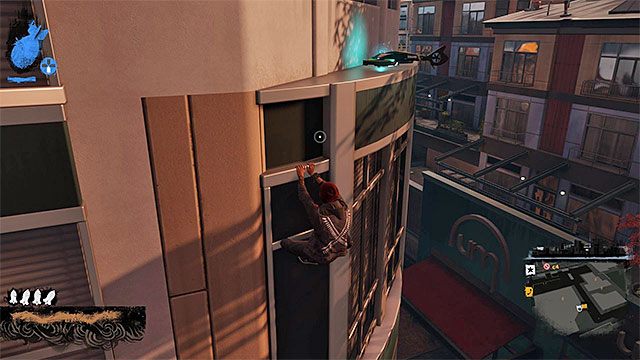 Jeden z dronów zwiadowczych - Paramount - Trudniejsze aktywności - Miasto - inFamous: Second Son - poradnik, opis przejścia, miasto