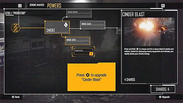 Musisz zakupić moc Cinder Blast - Prolog - Parting of the Ways - Opis przejścia - inFamous: Second Son - poradnik, opis przejścia, miasto 