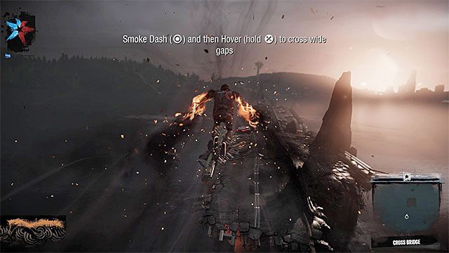 Musisz użyć mocy Smoke Dash i następnie rozpocząć lot - Prolog - Parting of the Ways - Opis przejścia - inFamous: Second Son - poradnik, opis przejścia, miasto 