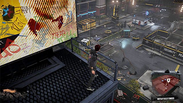 Podgląd na wrogą bazę - 1 - Welcome to Seattle - Opis przejścia - inFamous: Second Son - poradnik, opis przejścia, miasto