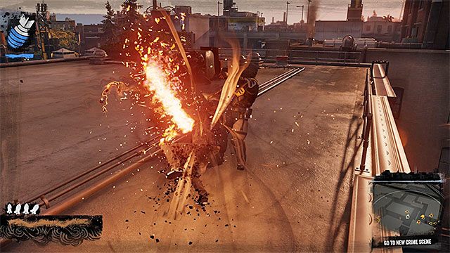 Początkowo warto walczyć na dachach - 4 - Chasing the Light - Opis przejścia - inFamous: Second Son - poradnik, opis przejścia, miasto