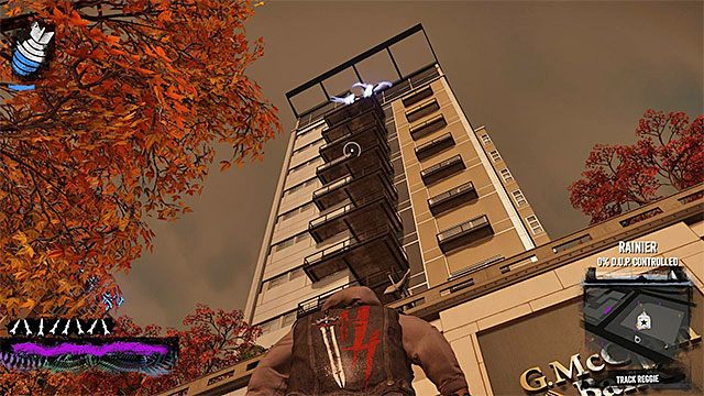 Budynek, na dachu którego zatrzyma się uciekający anioł - 10 - Reggie takes Flight - Opis przejścia - inFamous: Second Son - poradnik, opis przejścia, miasto 
