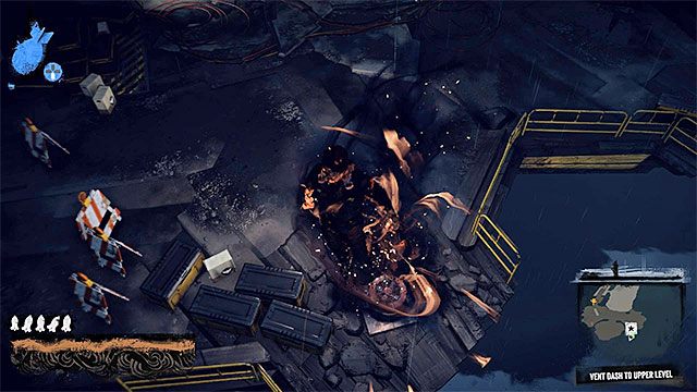 Szyb wentylacyjny pozwoli ci dotrzeć na wyższy poziom - 15 - Quid pro Quo - eksploracja więzienia na wyspie - Opis przejścia - inFamous: Second Son - poradnik, opis przejścia, miasto