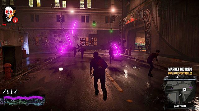 Po zakończonych walkach zregeneruj moce głównego bohatera - 7b - Fight Intolerants - Opis przejścia - inFamous: Second Son - poradnik, opis przejścia, miasto