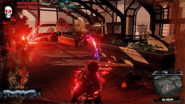 Ponownie dotrzyj na jeden z dachów i użyj aplikacji namierzającej do odnalezienia kolejnego miejsca pobytu znienawidzonych gangsterów - 13b - Hunting the Hunters - Opis przejścia - inFamous: Second Son - poradnik, opis przejścia, miasto