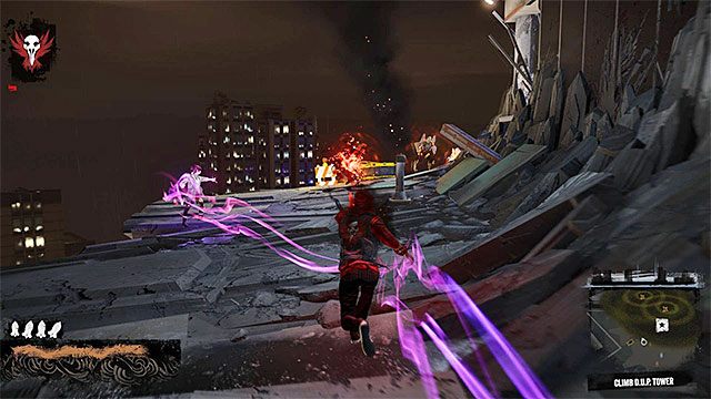 Sprawnie likwiduj wrogów z nadnaturalnymi zdolnościami - 17b - Kill Augustine - wspinaczka na szczyt wieży - Opis przejścia - inFamous: Second Son - poradnik, opis przejścia, miasto