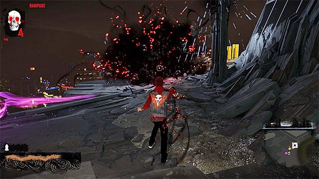 Polegaj na rakietach i innych silnych atakach - 17b - Kill Augustine - wspinaczka na szczyt wieży - Opis przejścia - inFamous: Second Son - poradnik, opis przejścia, miasto 