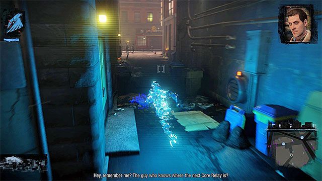 Musisz zgubić Reggiego i dopiero wtedy wyruszyć do trzeciego rdzenia - 12 - Zero to Hero - Opis przejścia - inFamous: Second Son - poradnik, opis przejścia, miasto 