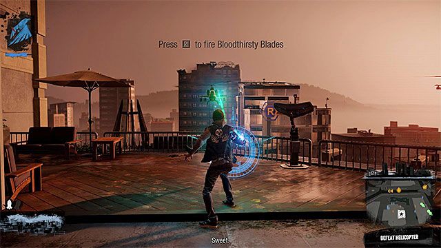 Zestrzel wrogie śmigłowce - 12 - Zero to Hero - Opis przejścia - inFamous: Second Son - poradnik, opis przejścia, miasto