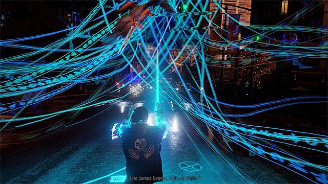 Z mocy Hellfire Swarm nie można często korzystać, tak więc zostawiaj ją sobie na najtrudniejsze walki - 12 - Zero to Hero - Opis przejścia - inFamous: Second Son - poradnik, opis przejścia, miasto
