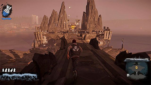 Miejsce rozpoczęcia drugiego rozdziału powiązanego z Tajemnicami inFamous (inFamous Paper Trail) znajduje się w pokazanym na powyższym screenie miejscu - Rozdział 2, część 1 - czynności do wykonania w grze - Tajemnice inFamous (inFamous Paper Trail) - inFamous: Second Son - poradnik, opis przejścia, miasto