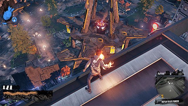 W pierwszej kolejności eliminuj wrogów obdarzonych najpotężniejszymi mocami - Denny Park - Przejęcie kontroli - Miasto - inFamous: Second Son - poradnik, opis przejścia, miasto