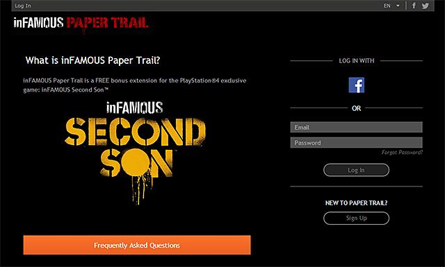 Główna strona Tajemnic inFamous - Informacje wstępne - Tajemnice inFamous (inFamous Paper Trail) - inFamous: Second Son - poradnik, opis przejścia, miasto