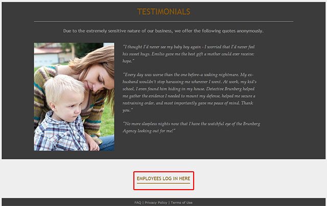 Przycisk logowania jest na dole strony - Rozdział 1, część 1 - czynności do wykonania poza grą - Tajemnice inFamous (inFamous Paper Trail) - inFamous: Second Son - poradnik, opis przejścia, miasto 